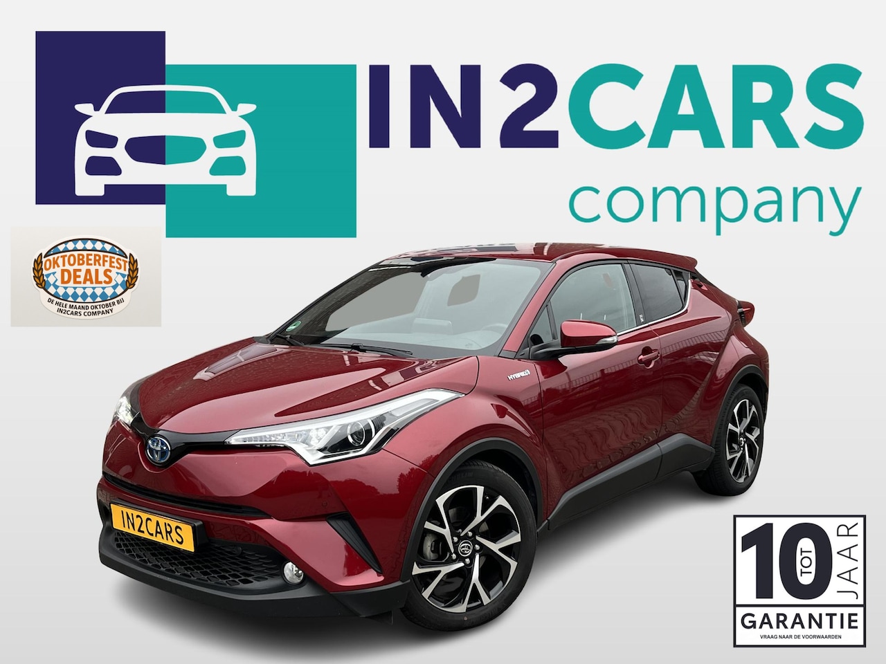 Toyota C-HR - 1.8 Hybrid Style *Navigatie* - AutoWereld.nl