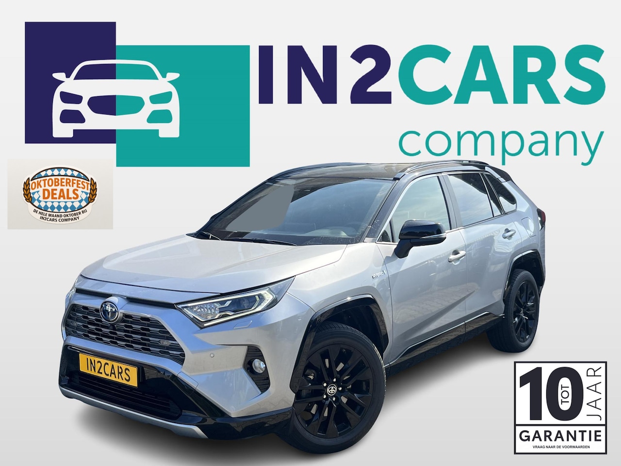 Toyota RAV4 - 2.5 Hybrid AWD Bi-Tone *JBL*Dode hoek*360gr cam.* - AutoWereld.nl