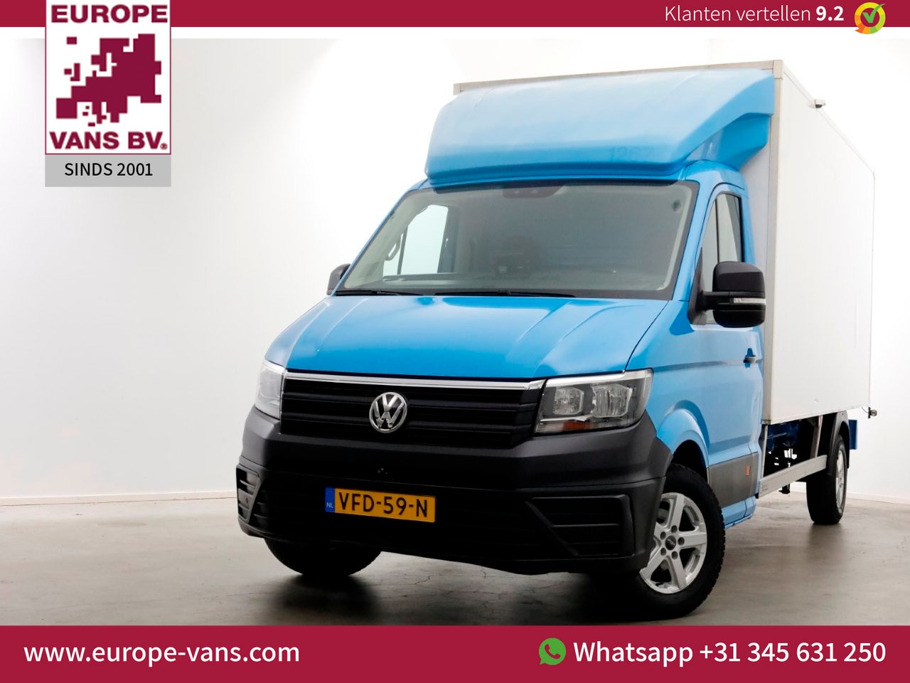 Volkswagen Crafter - 35 2.0 TDI E6 Bakwagen met achterdeuren 2 Persoons 01-2020 - AutoWereld.nl