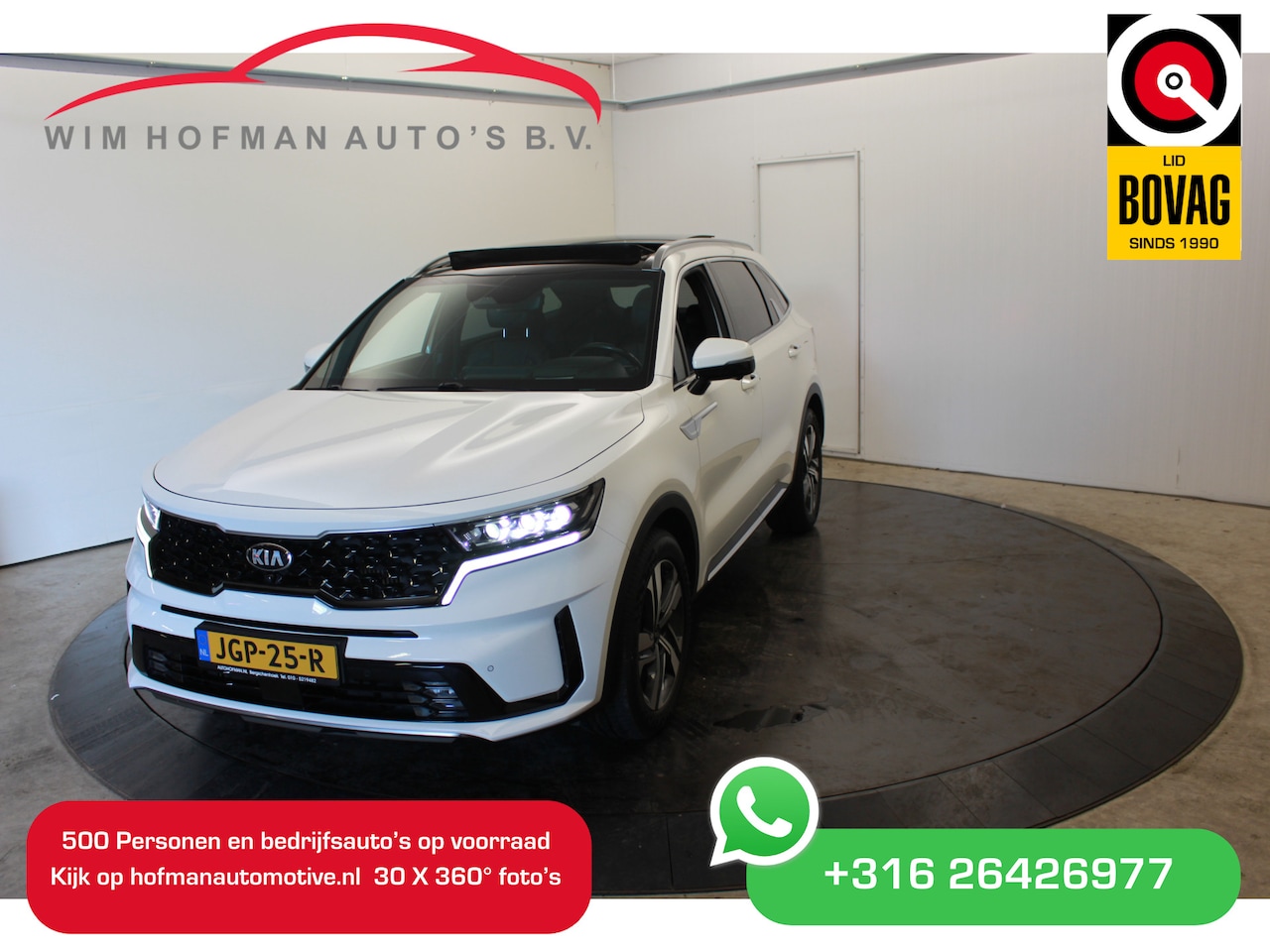 Kia Sorento - 1.6 T-GDI Plug-in Hybrid 4WD ExecutiveLine Pano Trekh El-aKlep + Stoelen Leder - AutoWereld.nl