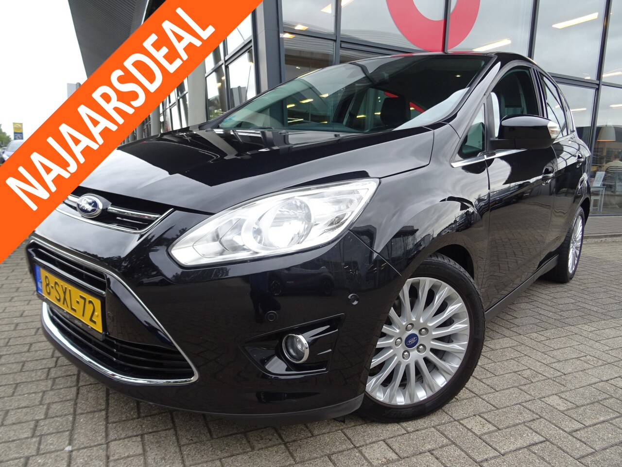 Ford C-Max - 1.0 Titanium 126 PK | NAVIGATIE | LEDER | CRUISE CONTROL | TREKHAAK | - AutoWereld.nl