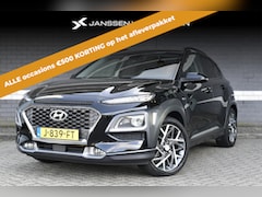 Hyundai Kona - 1.6 GDI HEV Premium / Leder / Stuur + Stoelverwarming & Ventilatie / Trekhaak / Head-Up
