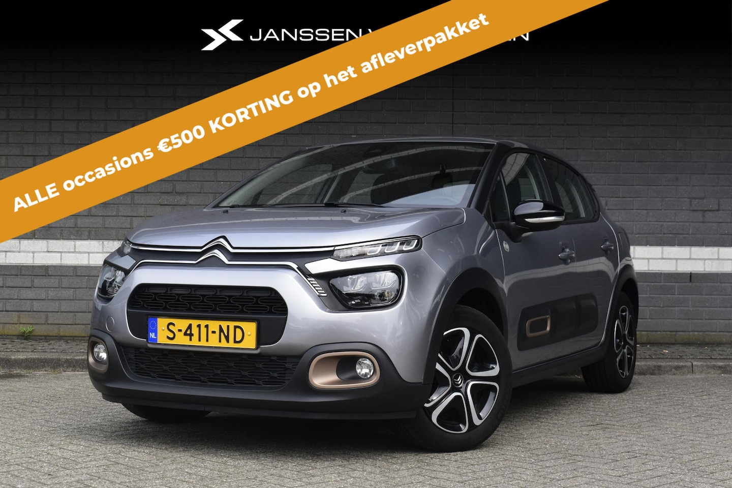 Citroën C3 - 1.2 PureTech C-Series / Carplay / Cruise - AutoWereld.nl