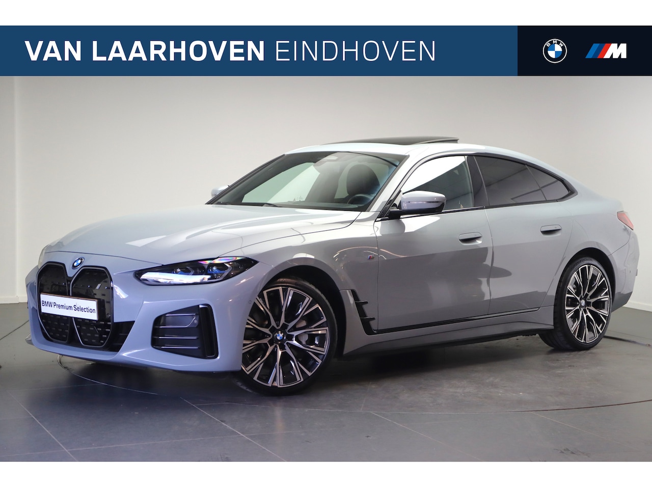 BMW i4 - eDrive40 High Executive M Sport / Schuif-kanteldak / Trekhaak / Laserlight / Parking Assis - AutoWereld.nl