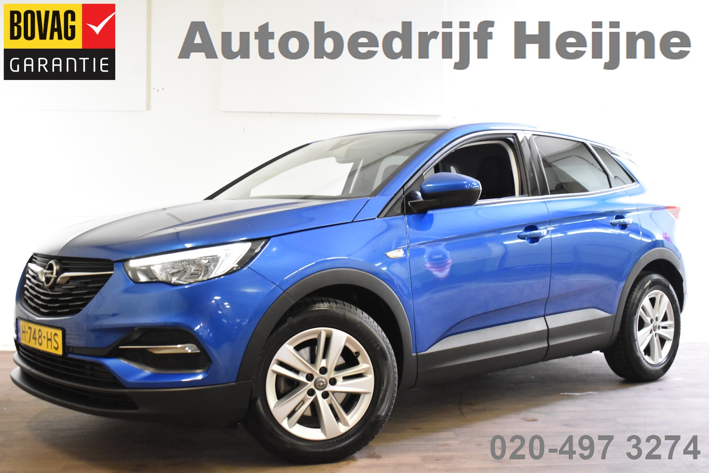 Opel Grandland X - 1.2 TURBO BUSINESS EDITION NAVI/CARPLAY/PDC - AutoWereld.nl