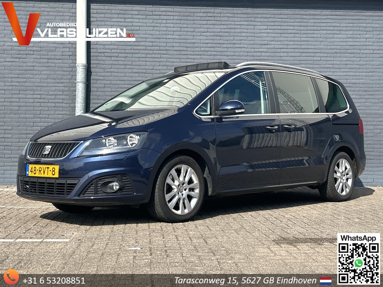 SEAT Alhambra - 1.4 TSI Style | Pano | Climate | Cruise | Navi | PDC | Stoelverwarming | APK 09-2026 | - AutoWereld.nl