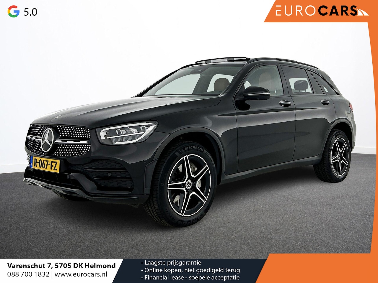 Mercedes-Benz GLC-klasse - 300e 4MATIC Business Solution AMG Panoramadak Navigatie Camera Parkeersensoren Cruise Cont - AutoWereld.nl