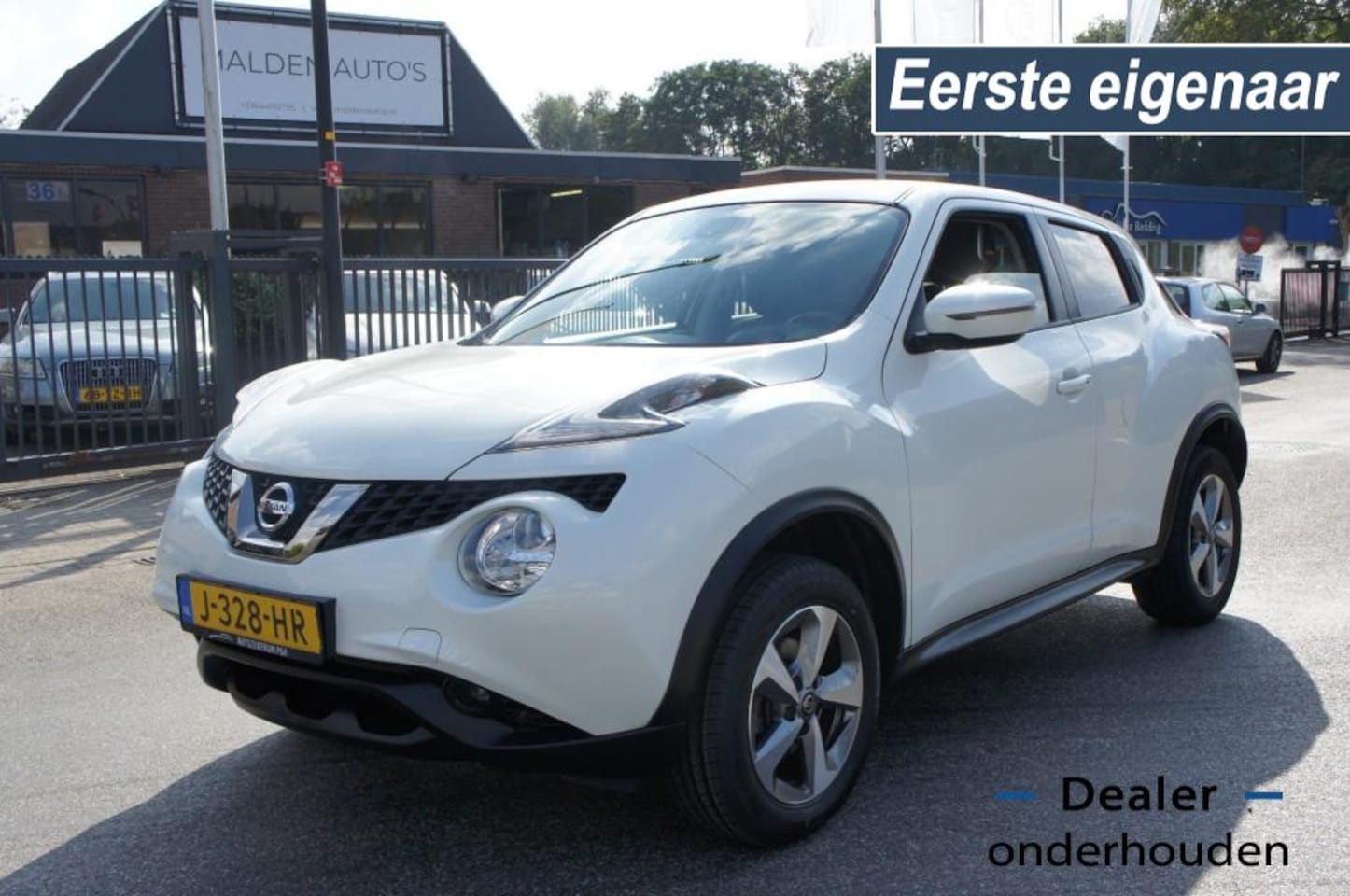 Nissan Juke - 1.2 DIG-T 115 PREMIUM ED. 1eEIG NIEUWSTAAT PARELMOER WIT - AutoWereld.nl