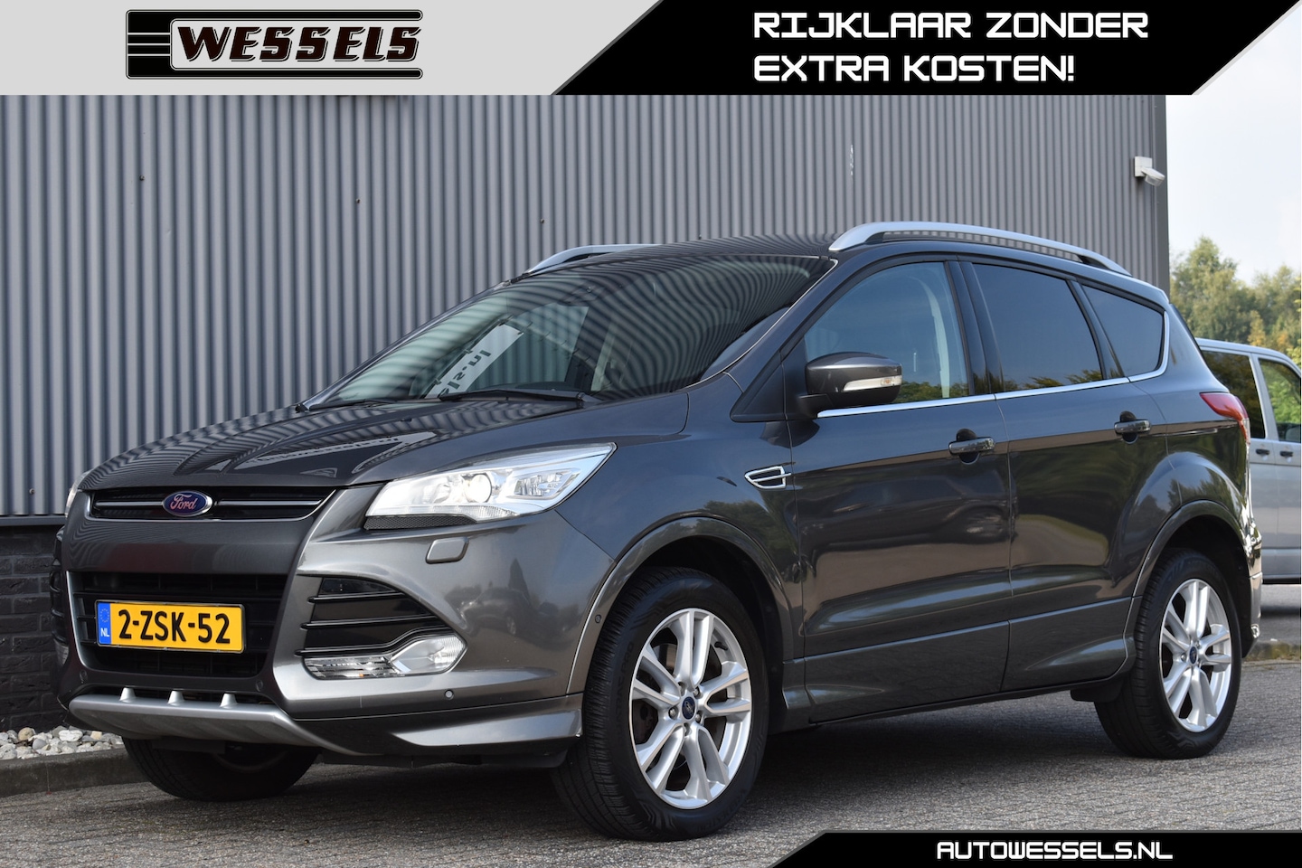 Ford Kuga - 1.5 Titanium Plus 4WD Trekhaak, Leder, Camera, Stoelverwarming, Elek. achterklep - AutoWereld.nl