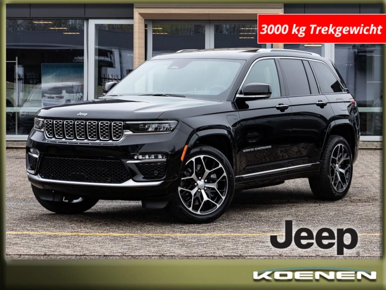 Jeep Grand Cherokee - 4xE Summit Reserve SUPER AKTIE / 3000kg Trekgewicht - AutoWereld.nl