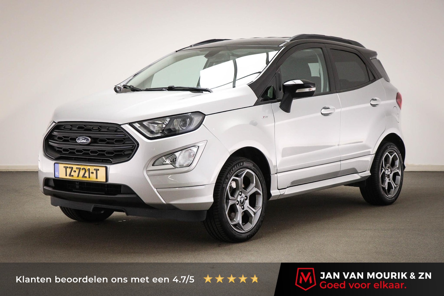 Ford EcoSport - 1.0 EcoBoost ST-Line | DESIGN PACK | APPLE | NAVI | TREKHAAK - AutoWereld.nl