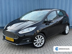 Ford Fiesta - 1.0 EcoBoost Titanium Nieuwe Distributieriem | Airco | Chroom Accenten | Lederen Stuurwiel