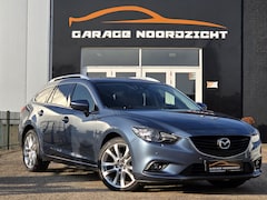 Mazda 6 Sportbreak - 2.5 SkyActiv-G 192 GT-M XENON|NAVIGATIE|AUTOMAAT|LEDER|CRUISE CONTROL|GETINT GLAS|19 INCH|