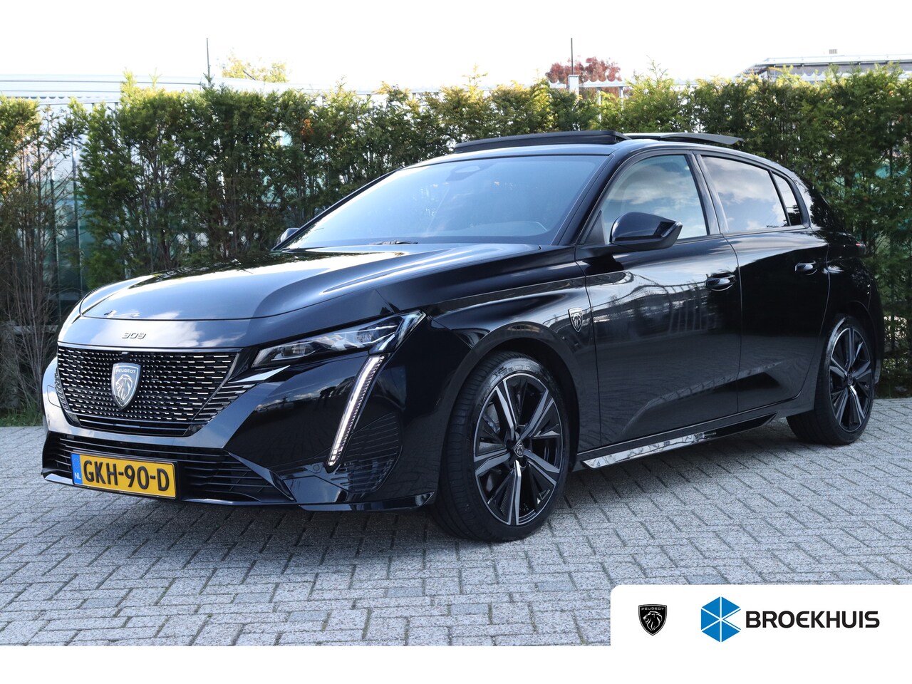 Peugeot 308 - 1.2 Hybrid 145 e-DCS6 GT | Schuif/kantel dak | Cruise Control | Camera | 18 inch Portland - AutoWereld.nl