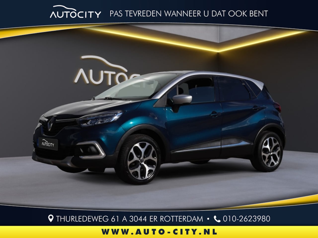 Renault Captur - 0.9 TCe Intens Navi l Cruise l Keyless - AutoWereld.nl