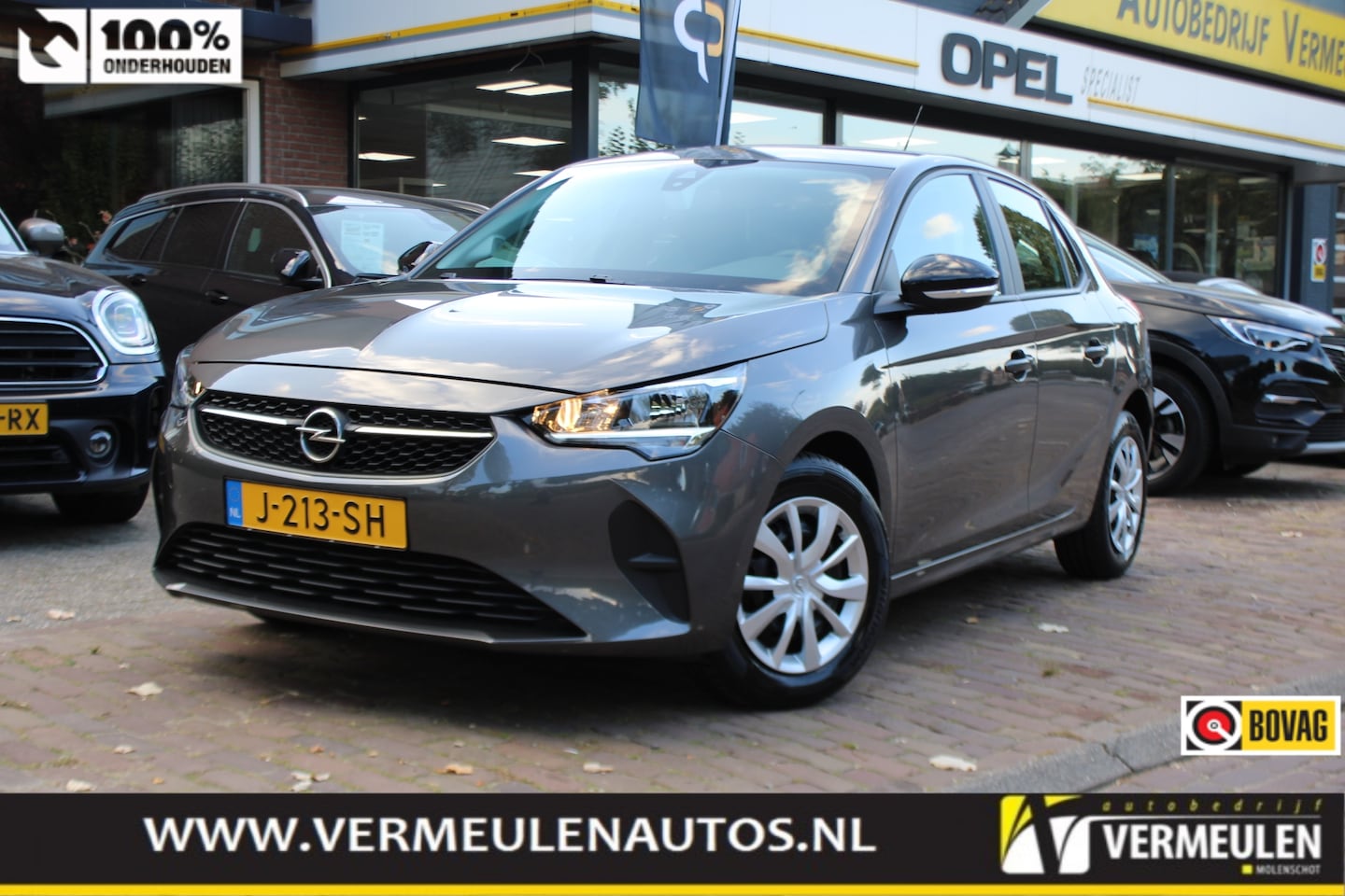 Opel Corsa - 1.2 75PK Edition + Airco/ Cruise/ CarPlay/ NL auto - AutoWereld.nl
