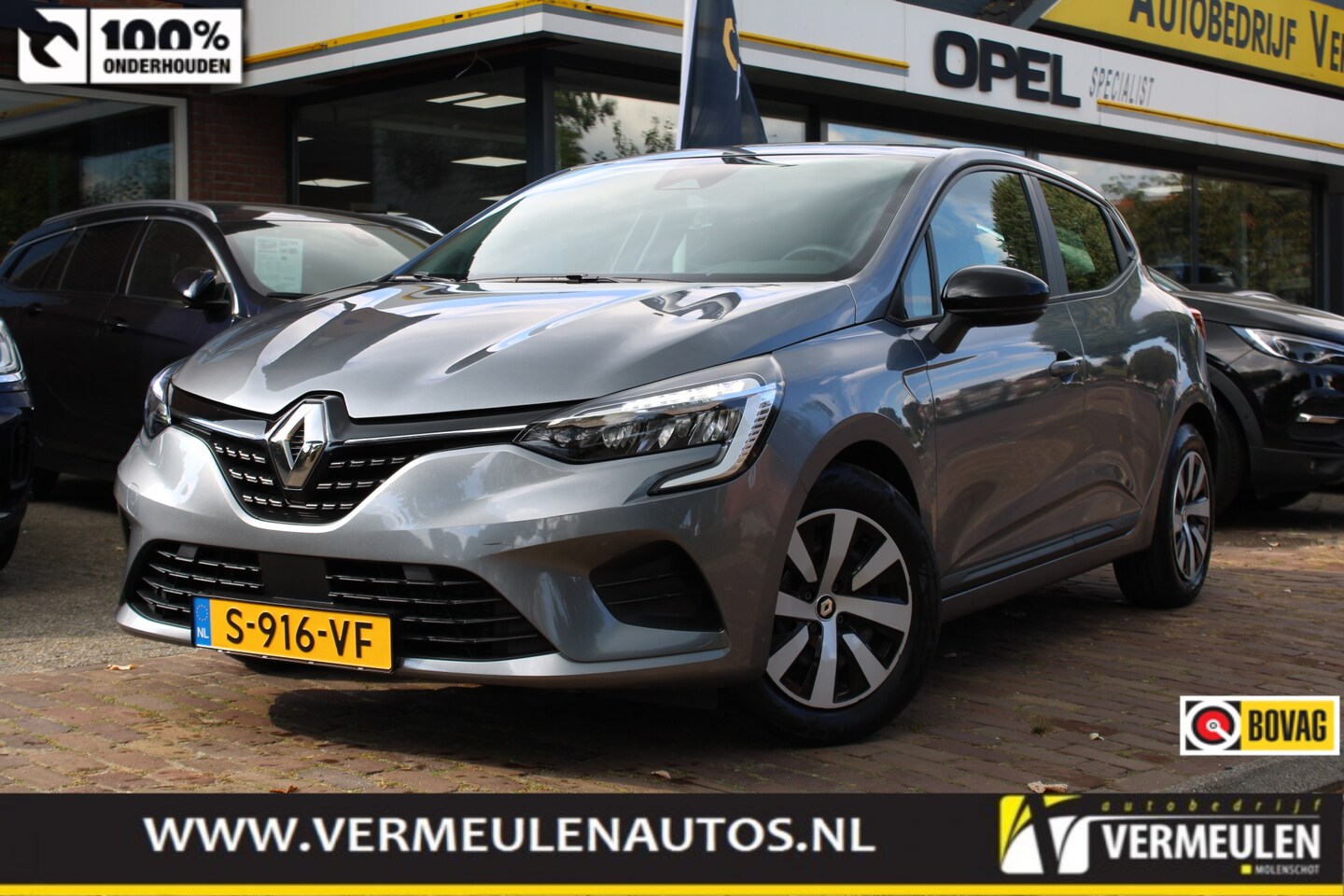 Renault Clio - 1.0 TCe 90PK Equilibre + Airco/ Cruise/ CarPlay/ Full-LED/ NL auto - AutoWereld.nl