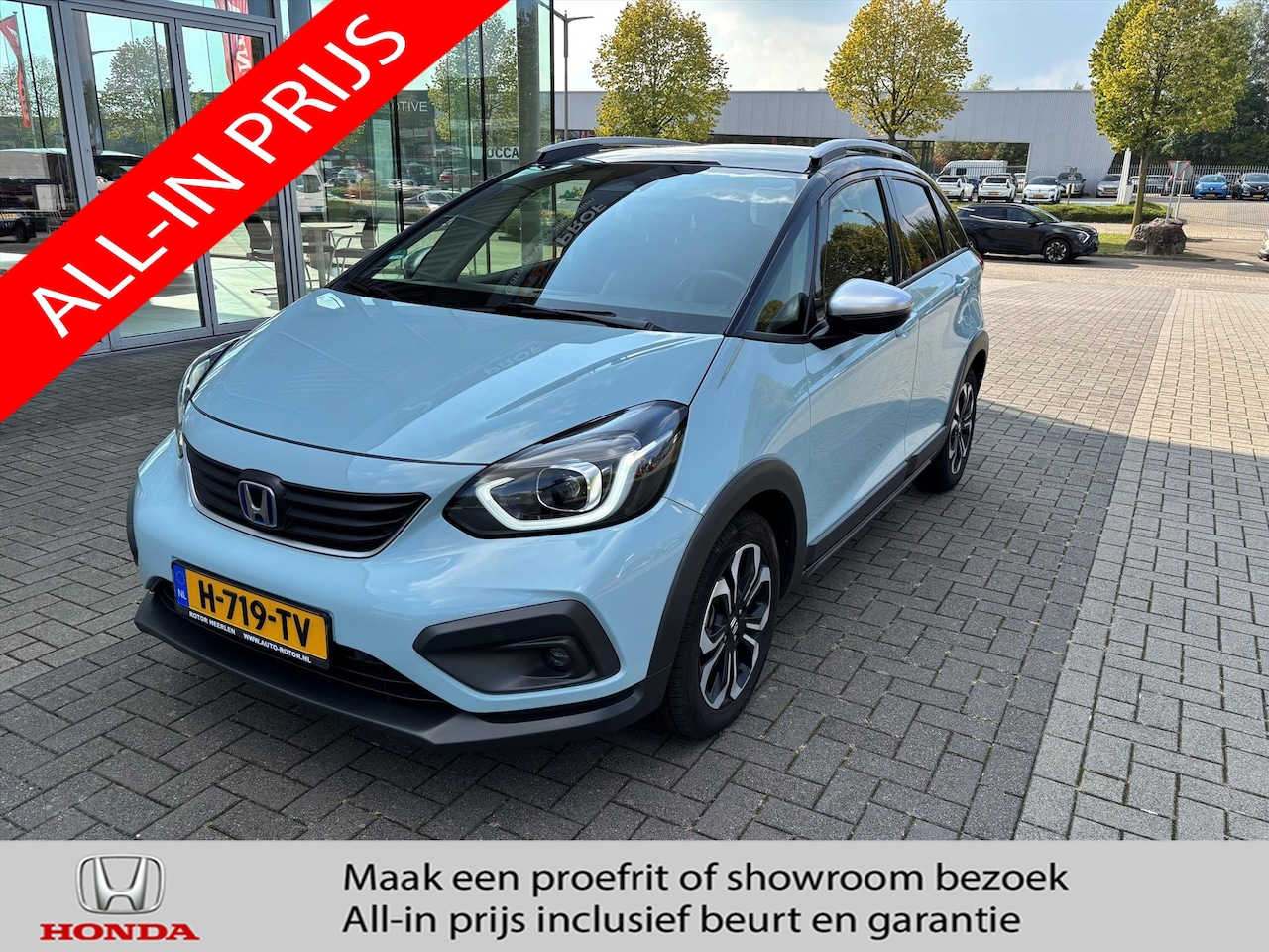 Honda Jazz - 1.5 e:HEV Hybrid Crosstar | Two Tone - AutoWereld.nl