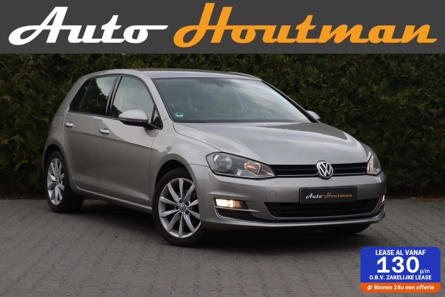 Volkswagen Golf - 1.6 TDI Business Edition Connected Massage|Leder|Nav|Camera|Pdc|Lmv|Dealer onderhouden - AutoWereld.nl