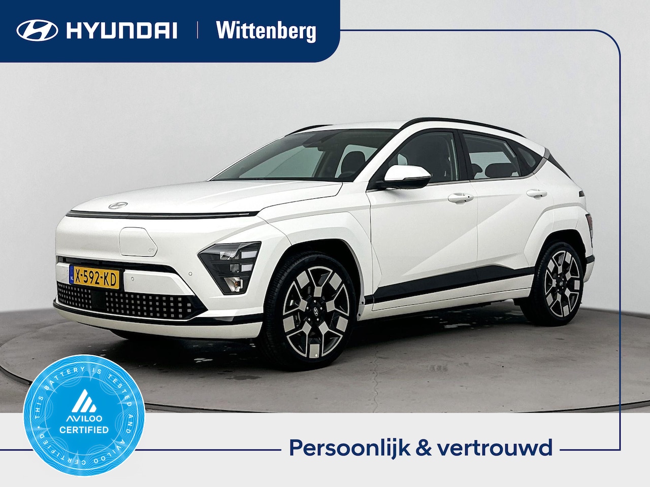Hyundai Kona Electric - COMFORT LIMITED 65.4 kWh | SoH 99%! | WARMTEPOMP | 514 km RANGE! | CLIMA | CRUISE | CAMERA - AutoWereld.nl