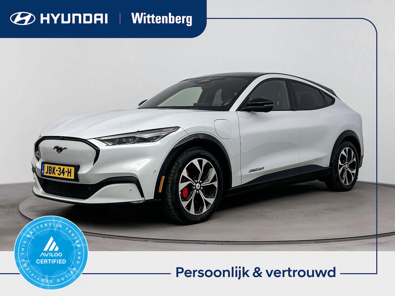 Ford Mustang Mach-E - Extended AWD 98 kWh | SOH 98% | panorama dak | leder interieur | elektrische achterklep | - AutoWereld.nl