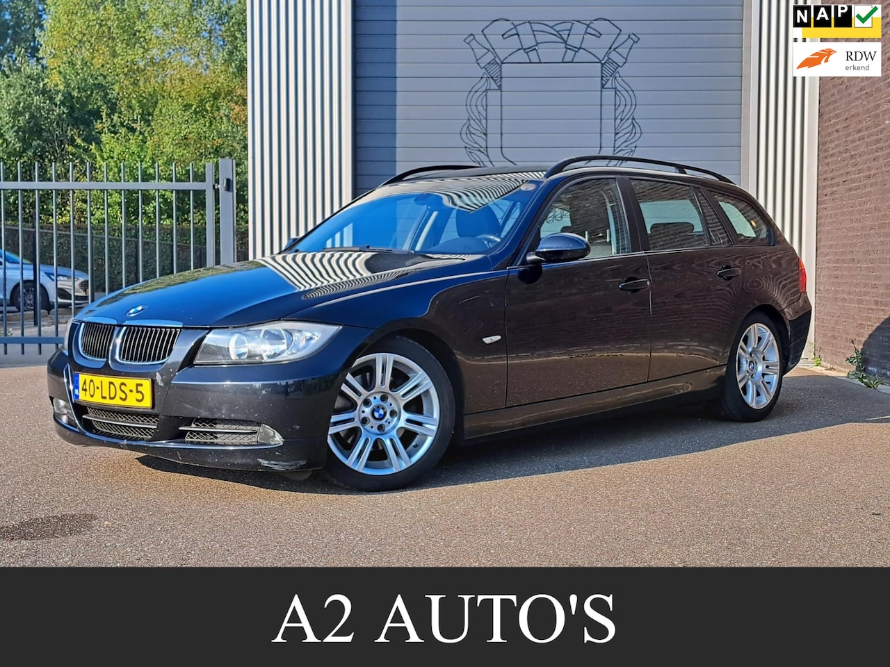 BMW 3-serie Touring - 318d Corporate Lease Ecc|Cruise|Sensor - AutoWereld.nl