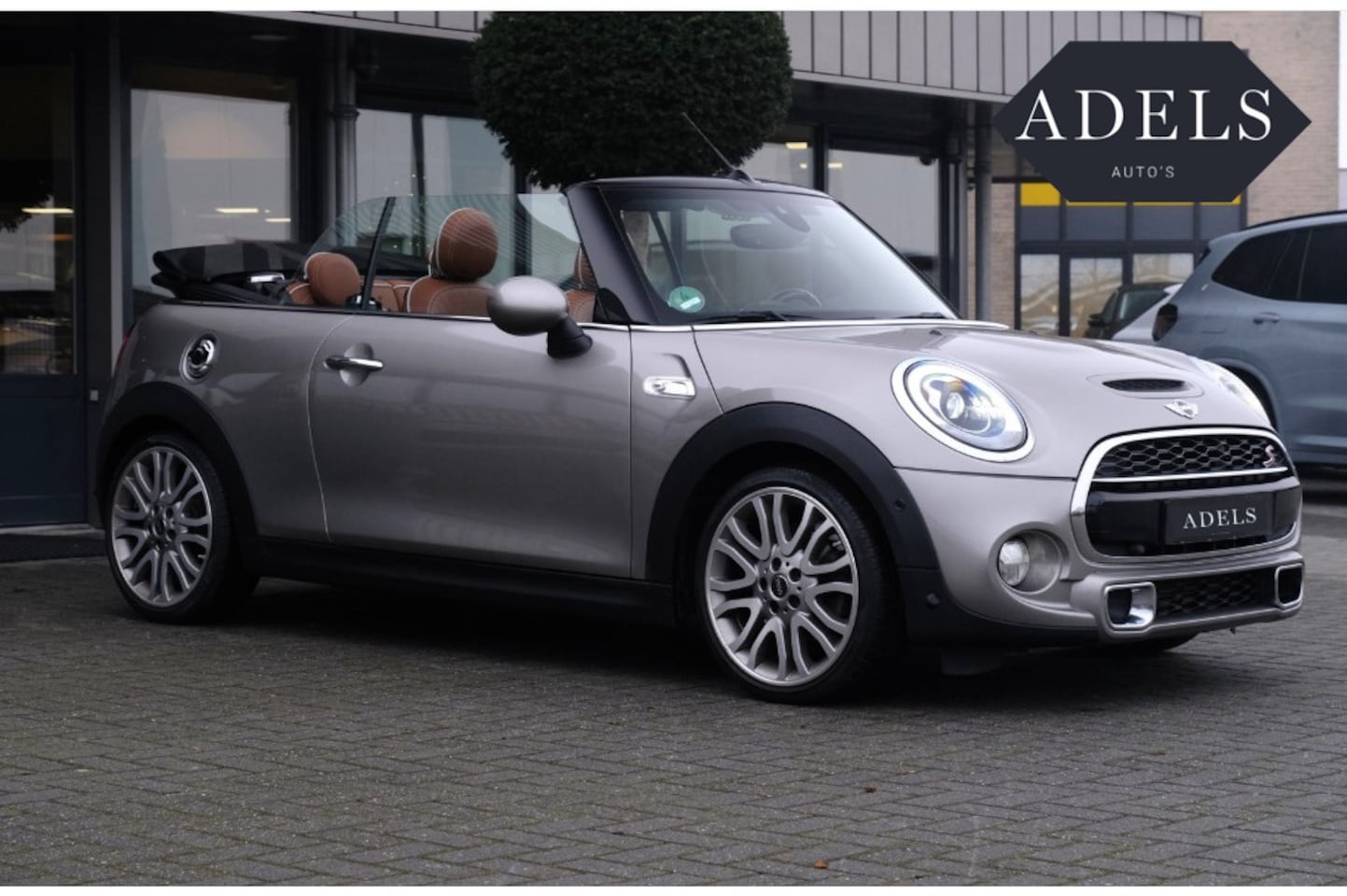MINI Cabrio - Mini 2.0 Cooper S Chili Union Jack Sportuitlaat HUD Harman Kardon NL Auto NAP - AutoWereld.nl