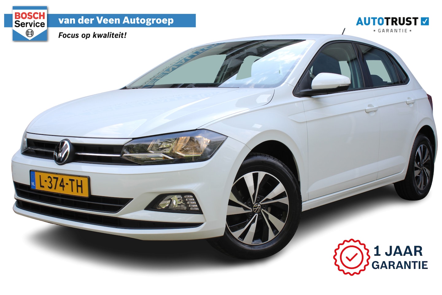 Volkswagen Polo - 1.0 TSI Comfortline | Incl. 12 maanden Garantie | Airco | Adaptive cruise controle | Draad - AutoWereld.nl