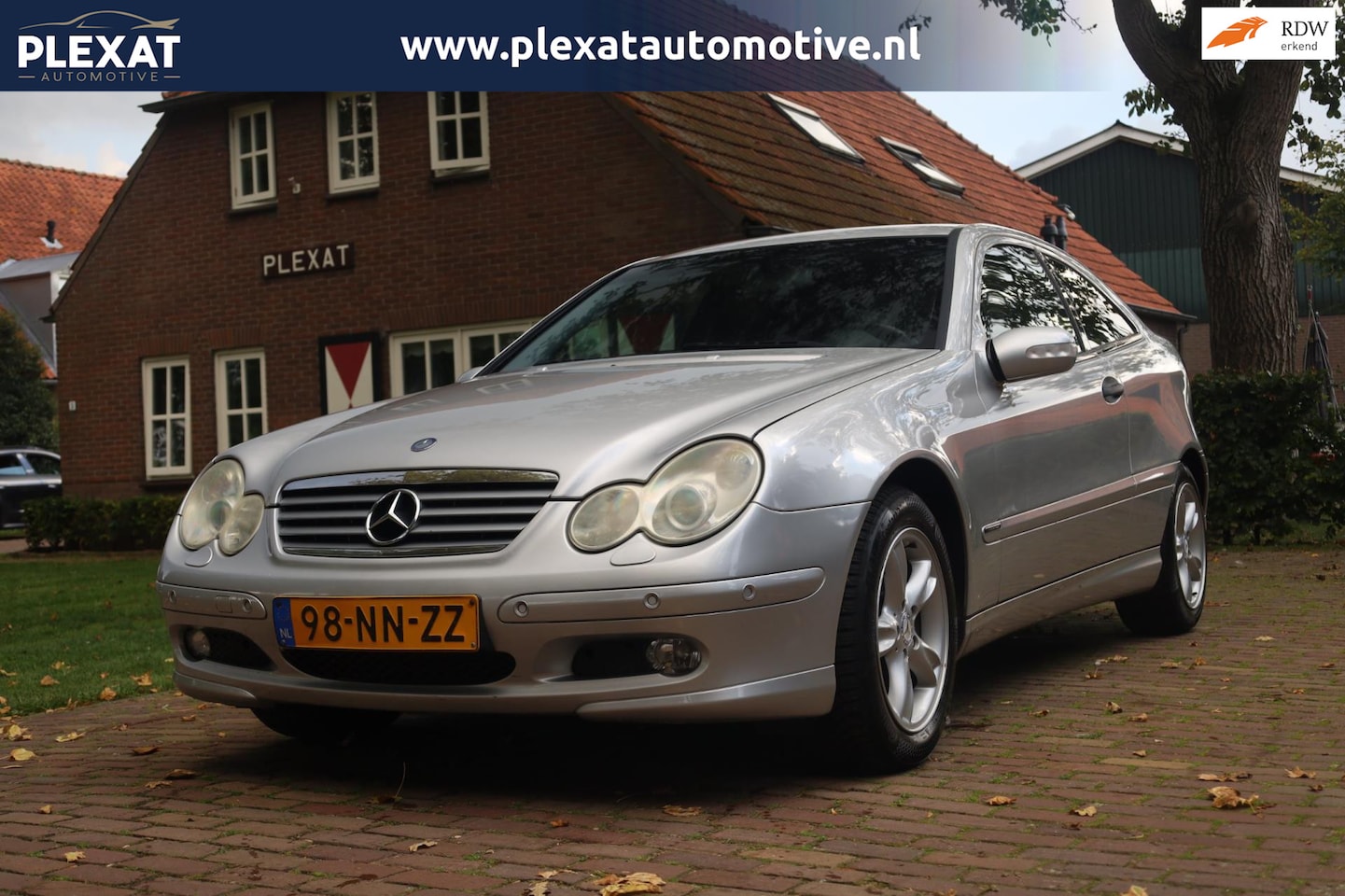 Mercedes-Benz C-klasse Sportcoupé - 180 K.| Keurig Onderhouden | Xenon Verlichting | Nieuwe remmerij | NWE APK | Airco | NAP | - AutoWereld.nl