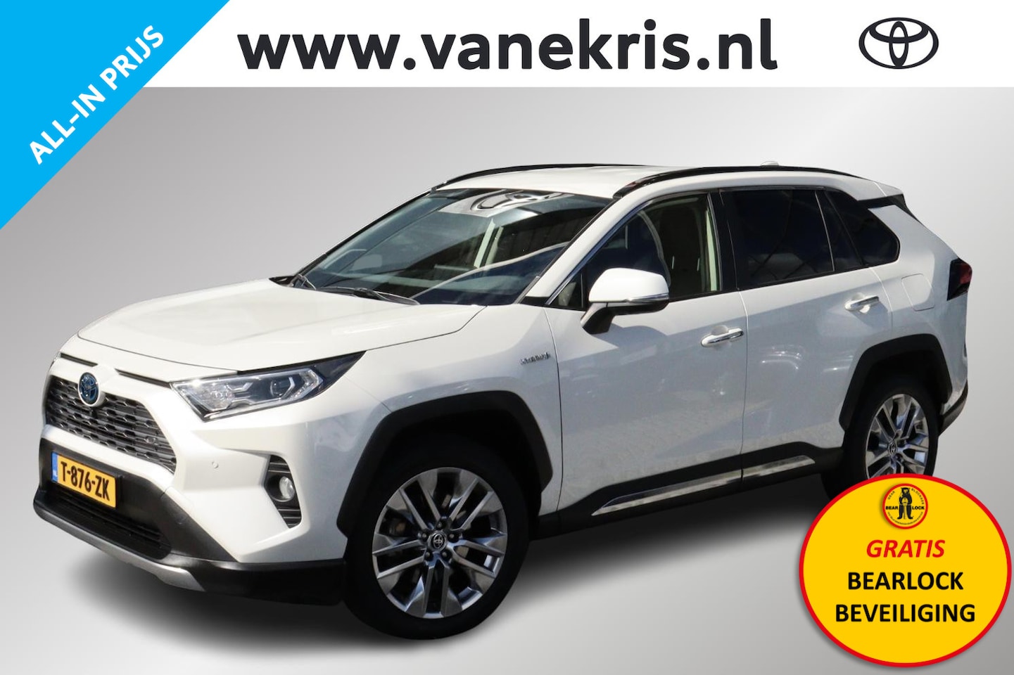 Toyota RAV4 - 2.5 Hybrid AWD Executive Limited, Parkeersensoren, 360 camera, JBL, Dodehoek detectie, 165 - AutoWereld.nl