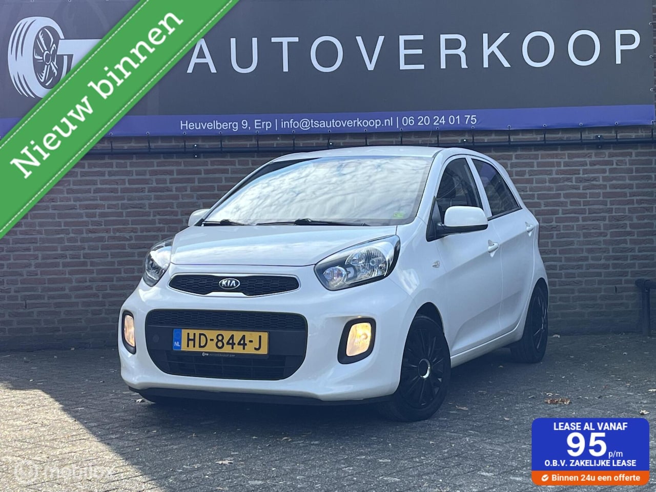 Kia Picanto - 1.0 CVVT ComfortLine+AIRCO+ELEKTRISCHERAMEN V&A - AutoWereld.nl