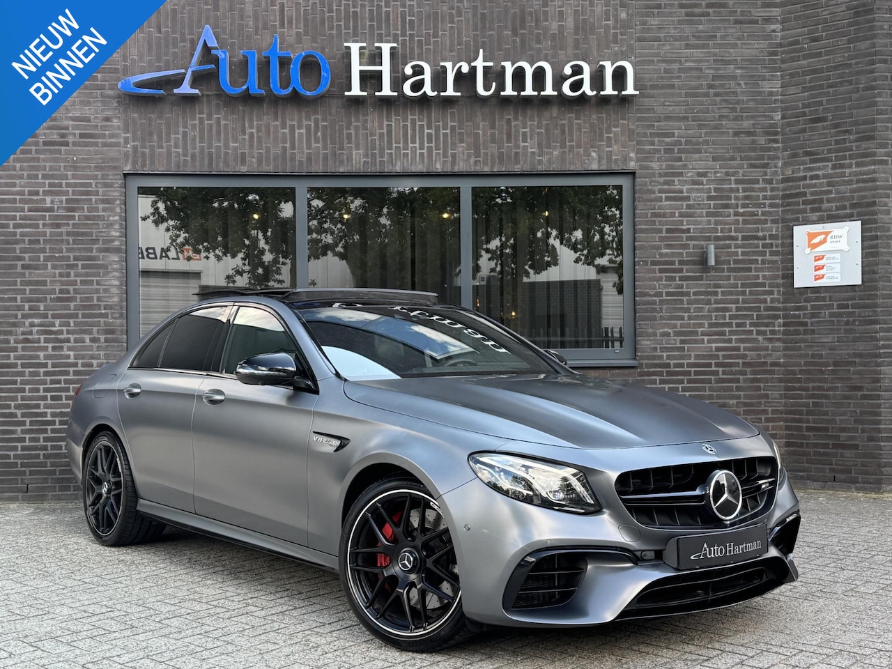 Mercedes-Benz E-klasse - AMG 63 S 4MATIC Premium Plus PANO|CARBON|360CAM|STOELVENTILATIE|ACC - AutoWereld.nl