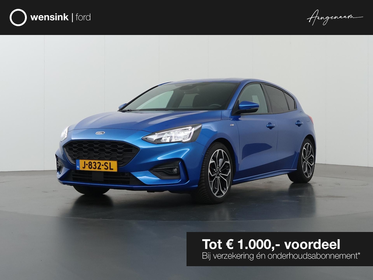 Ford Focus - 1.0 EcoBoost Hybrid ST Line X Business | Trekhaak | Parkeercamera | Winterpack | Navigatie - AutoWereld.nl
