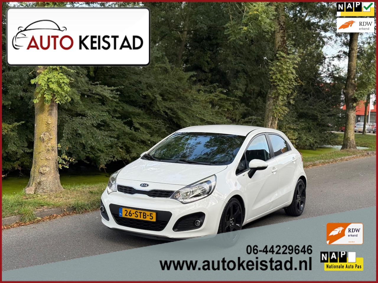 Kia Rio - 1.2 CVVT PLUS PACK CLIMA/LED/4X ELEKTR. RAMEN! - AutoWereld.nl