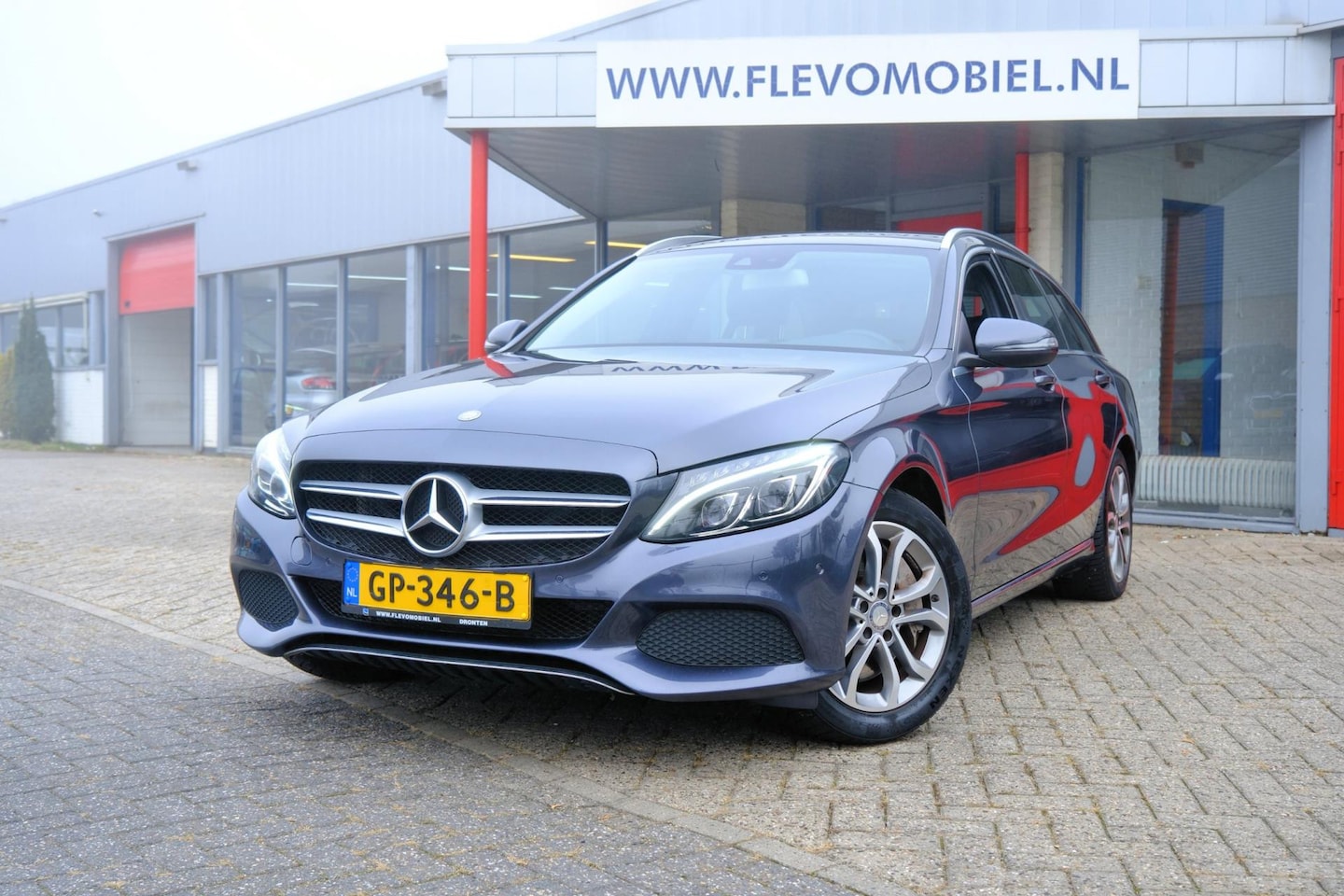 Mercedes-Benz C-klasse Estate - 350 e Lease Edition Aut. Half Leder|Cam|Navi|LMV - AutoWereld.nl