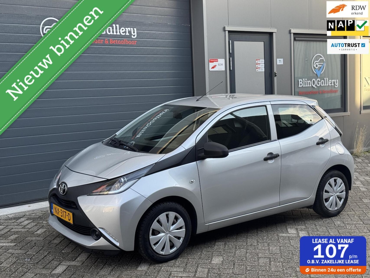 Toyota Aygo - 1.0 VVT-i x 1.0 VVT-i x - AutoWereld.nl