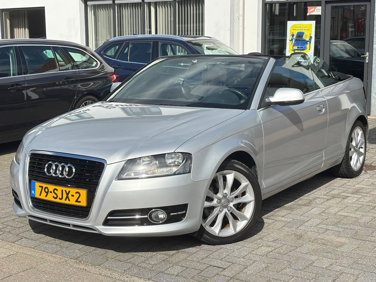 Audi A3 Cabriolet - 1.4 TFSI Ambition Pro Line Business 1.4 TFSI Ambition Pro Line Business, Navigatie, Climate Control, Cruise Control, 2e eigena - AutoWereld.nl