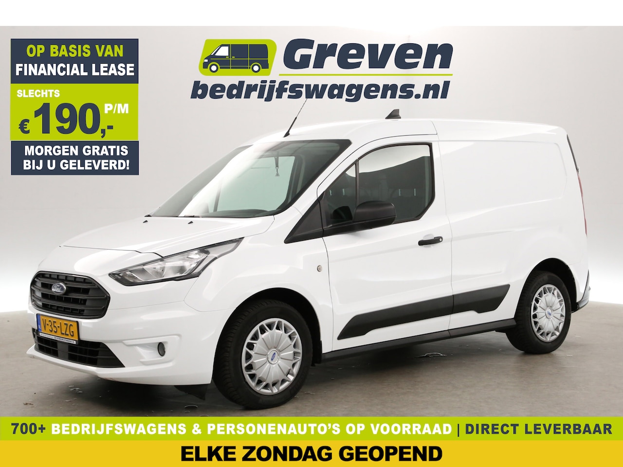 Ford Transit Connect - 1.5 EcoBlue | Airco | Parkeersens. | Elektrpakket | Schuifdeur - AutoWereld.nl
