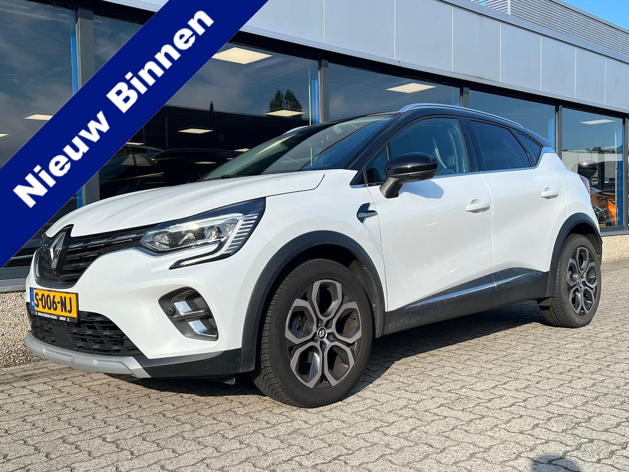 Renault Captur - 1.3 TCE 140 MILD HYBRID RIVE GAUCHE ECC/CRUISE/NAV/CAMERA/REGEN.SENS/PARK.SENS/STOEL.VERWA - AutoWereld.nl
