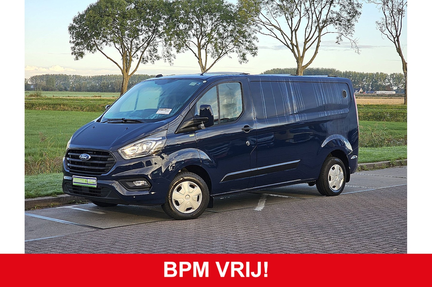 Ford Transit Custom - 300 2.0 TDCI L2H1 Trend Navi Trekhaak Airco Euro6 105Pk Pdc 3-Zits OH-Historie 1e Eigenaar - AutoWereld.nl