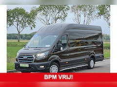 Ford E-Transit - 350 L4H3 Trend 68 kWh elektrisch, airco, automaat, navi, camera, side bars, 24 dkm