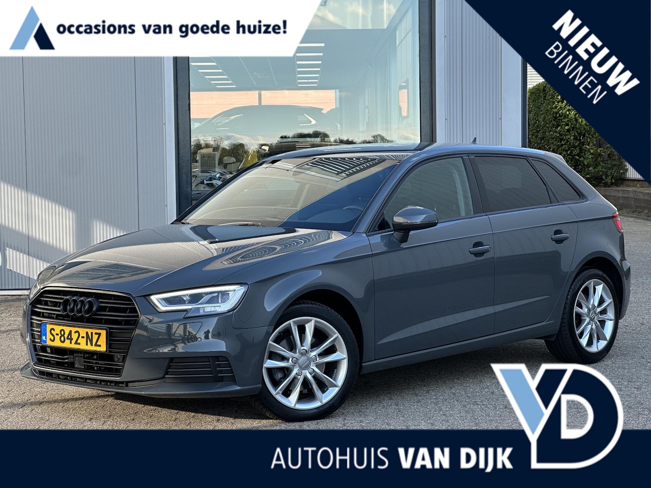 Audi A3 Sportback - 35 TFSI Design Pro Line Plus | Virtual/Leder/Keyless/Carplay/Bang&Olufsen - AutoWereld.nl