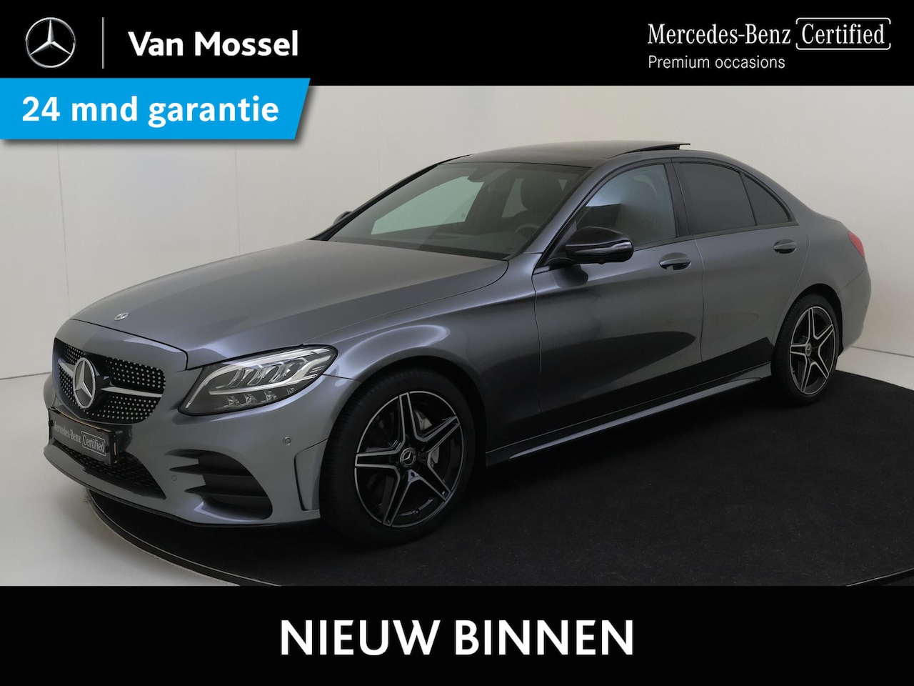 Mercedes-Benz C-klasse - 180 Advantage Pack / Achteruitrijcamera / 360Graden-Camera / Panaroma-schuifdak / Night-Pa - AutoWereld.nl