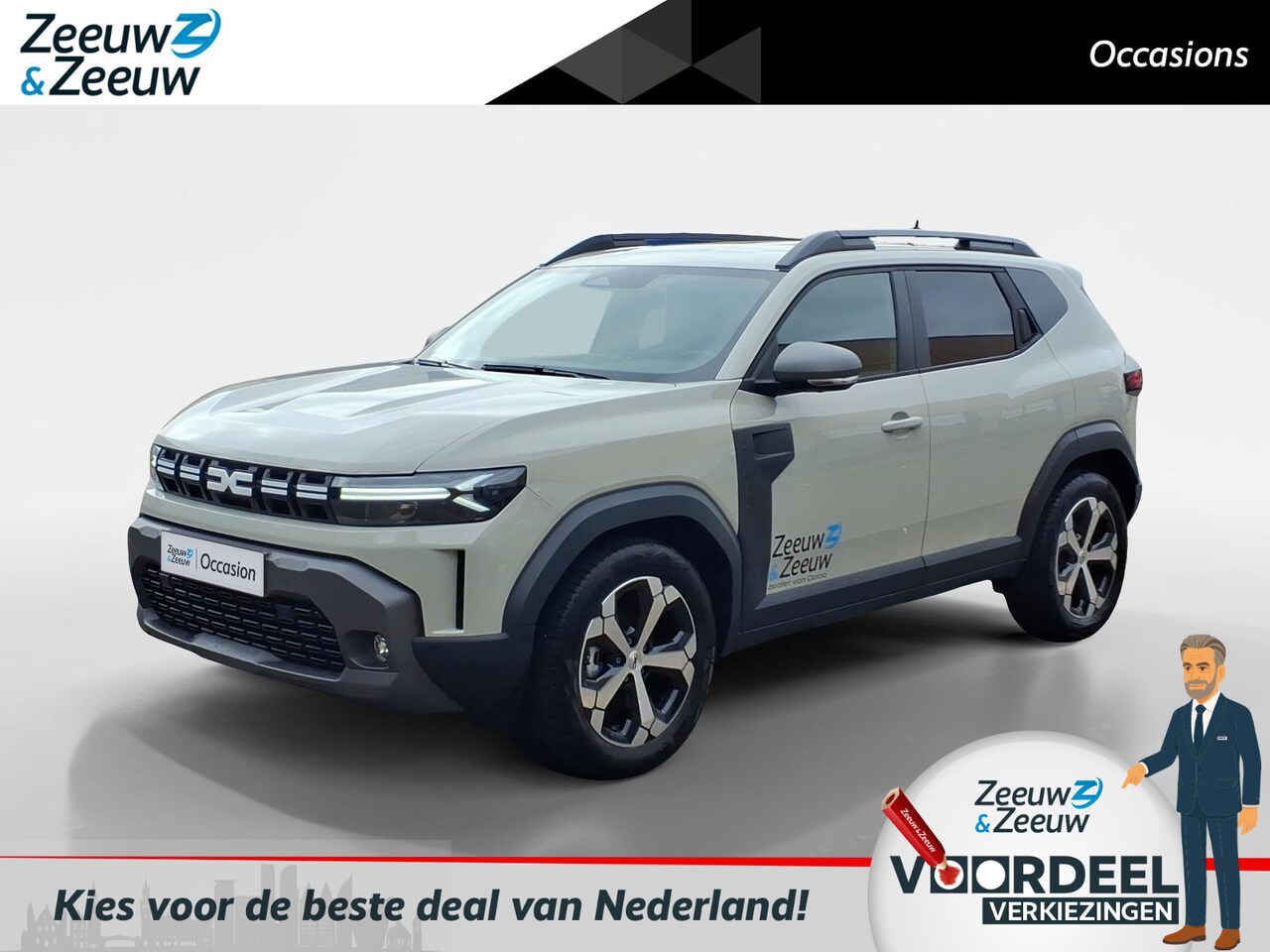 Dacia Duster - 1.6 Hybrid 140 Journey Airco/ECC | Camera PDC | Android/Apple car play - AutoWereld.nl