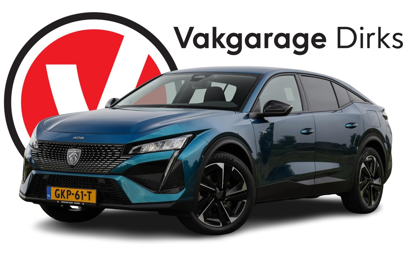 Peugeot 408 - 1.6 HYbrid Allure Pack ✅ PHEV ✅ LED ✅ 19 Inch - AutoWereld.nl