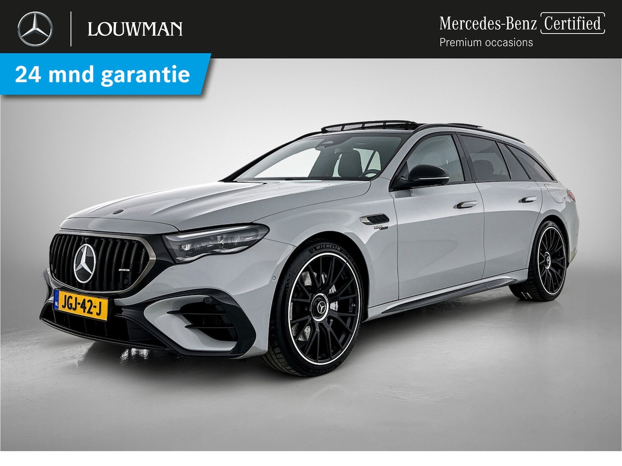 Mercedes-Benz E-klasse Estate - Mercedes-AMG 53 4MATIC+ Night Pakket 1+2 | Panorama Schuif-Kanteldak | 21 Inch AMG Velgen - AutoWereld.nl
