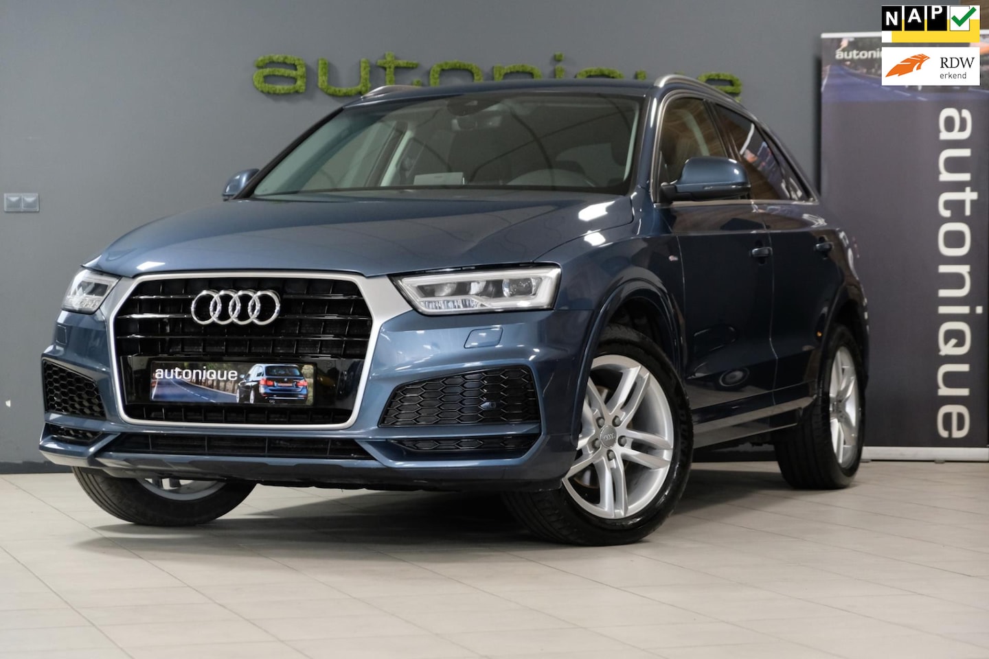 Audi Q3 - 1.4 TFSI Sport *S-Line* 106dkm S-Tronic/Camera/Stoelverwarming Mooie Q3 - AutoWereld.nl