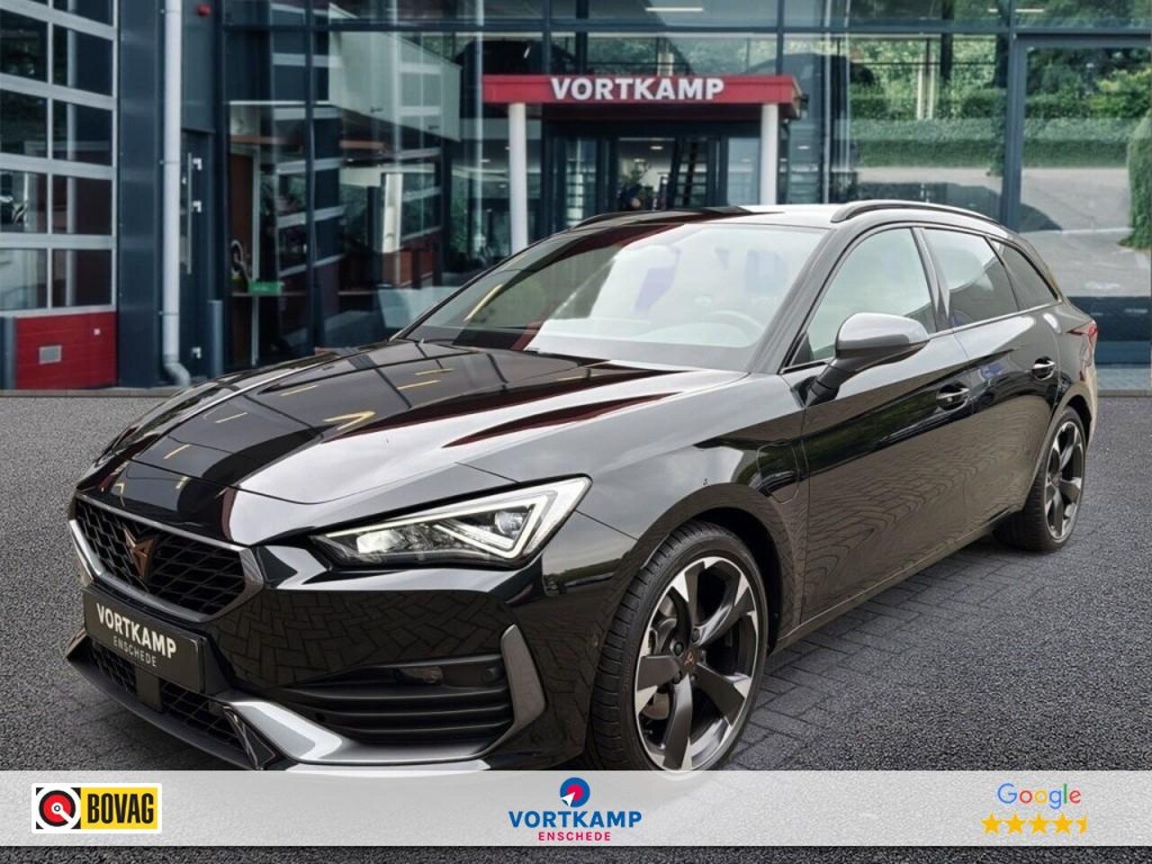 CUPRA Leon Sportstourer - 1.4 TSI DSG E-HYBRID CAMERA/NAVI/ACC/STOEL-STUURVERW/E-KLEP - AutoWereld.nl