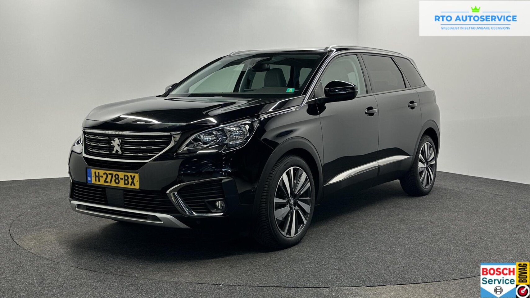 Peugeot 5008 - 1.2 PureTech Blue Lease Premium 7 PERSOONS-NAVI - AutoWereld.nl