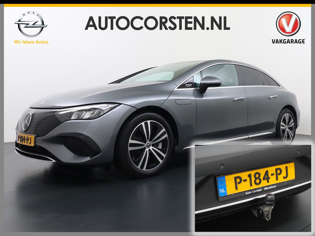 Mercedes-Benz EQE - 350+ 91kWh Launch Edition Luxury Line Burmester® 3D Surround Sound Trekhaak Adap.Cruise Le - AutoWereld.nl